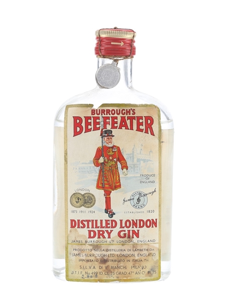 Beefeater London Dry Gin Bottled 1950s - Silva 25cl / 47%