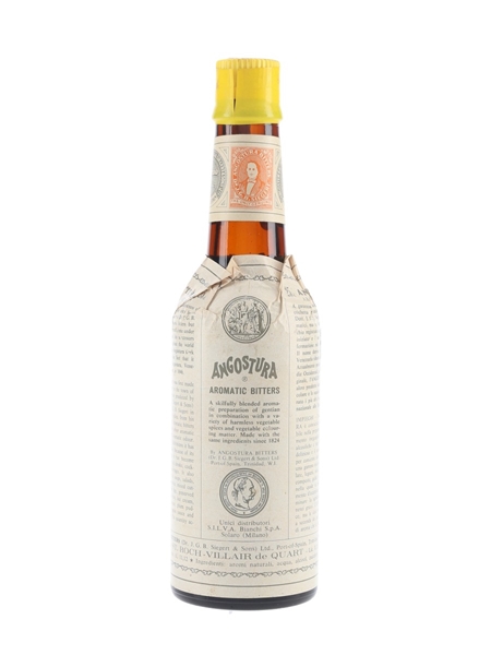 Angostura Aromatic Bitters Bottled 1970s - Silva 25cl / 44.5%