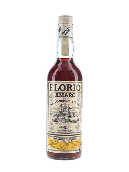 Florio Amaro Elisir Della Compagnia Bottled 1970s-1980s 75cl / 34%