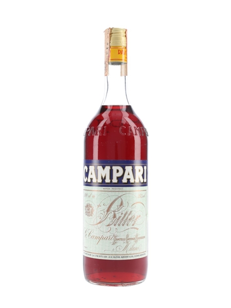 Campari Bitter Bottled 1980s 100cl / 25%