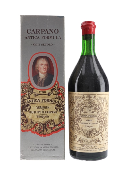 Carpano Antica Formula Vermouth Bottled 1970s 100cl / 16.5%