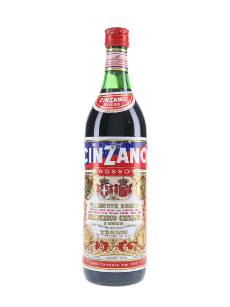 Cinzano Rosso Vermouth Bottled 1970s 100cl / 16.5%