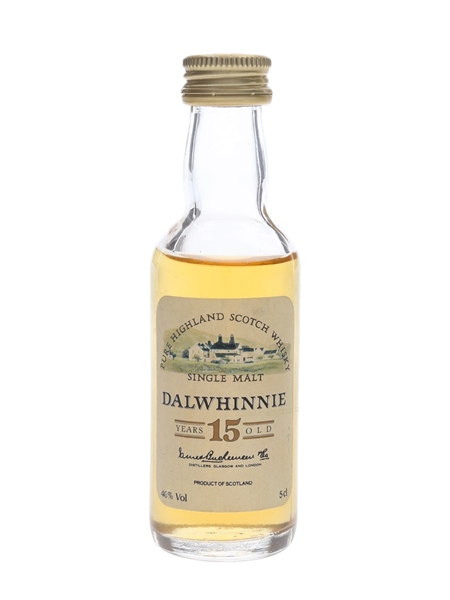 Dalwhinnie 15 Year Old Bottled 1980s 5cl / 40%