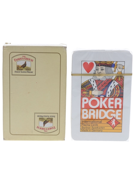 Famous Grouse Playing Cards  