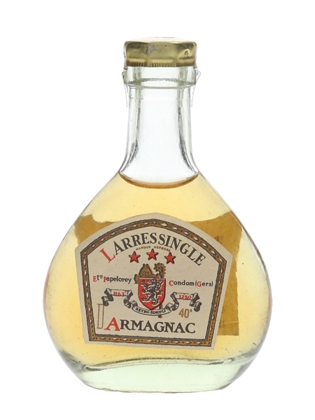 Larressingle 3 Star Armagnac Bottled 1960s-1970s 3cl / 40%