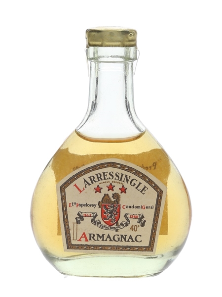 Larressingle 3 Star Armagnac Bottled 1960s-1970s 3cl / 40%