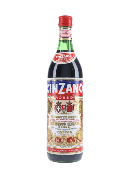 Cinzano Rosso Vermouth Bottled 1970s 100cl / 16.5%