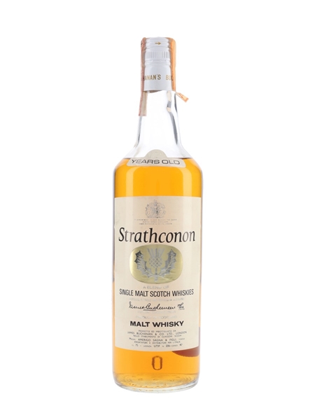 Strathconon 12 Year Old Bottled 1960s - James Buchanan & Co 75cl / 40%