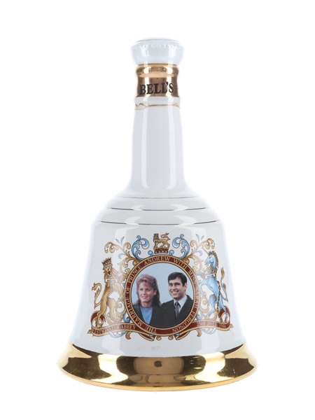 Bell's Ceramic Decanter Royal Wedding 1986 - Prince Andrew & Sarah Ferguson 75cl / 43%