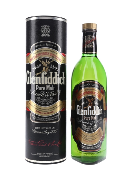 Glenfiddich Special Old Reserve Bottled 1980s 75cl / 40%