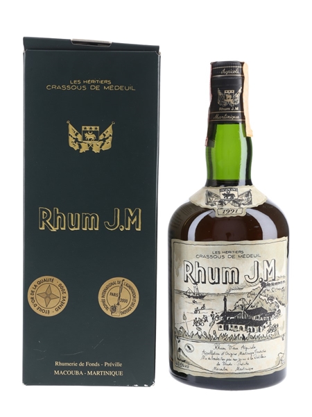 Rhum J M 1991 10 Year Old  70cl / 49.6%