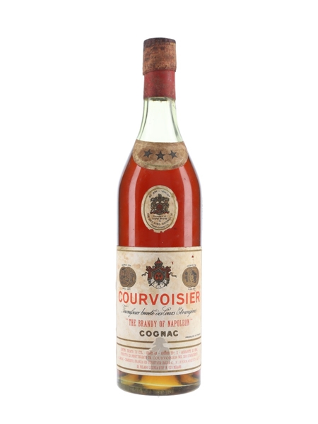 Courvoisier 3 Star Bottled 1950s-1960s - Ferraretto 73cl / 40%