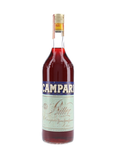 Campari Bitter Bottled 1970s-1980s 100cl / 25%