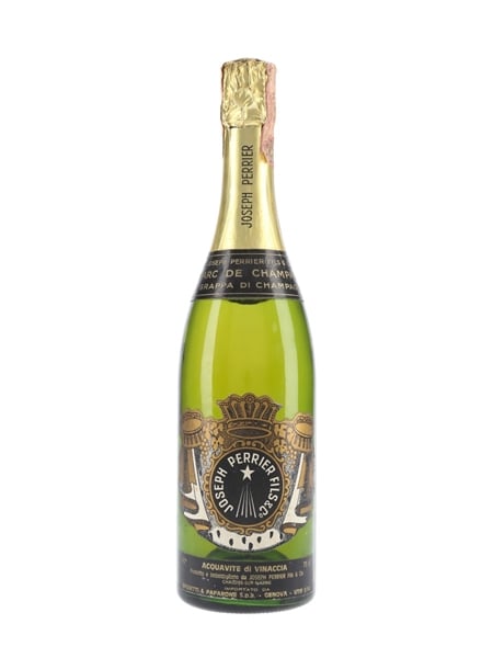 Joseph Perrier Marc De Champagne Bottled 1960s-1970s - Sposetti & Paparone 73cl / 42%