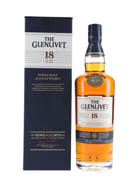 Glenlivet 18 Year Old Bottled 2019 70cl / 43%