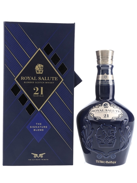 古酒】赤陶器  SALUTE SCOTCH WHISKY 21 yrs Chivas Royal Salute 21Yr Chinese New Yr 750ml $242 FREE