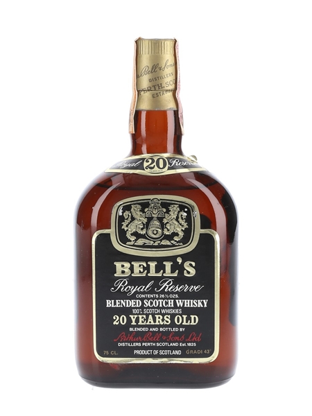 Bell's 20 Year Old Royal Reserve Bottled 1970s - Ghirlandia 75cl / 43%