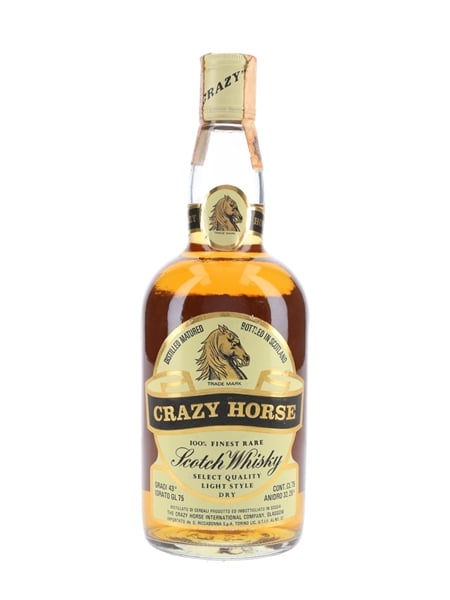 Crazy Horse Finest Rare Bottled 1970s -  Riccadonna 75cl / 43%