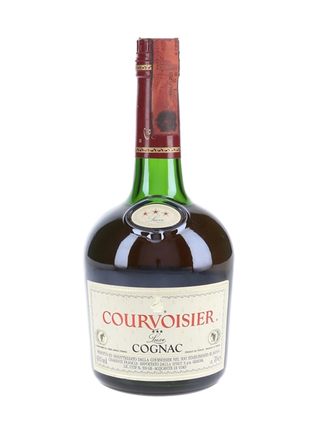 Courvoisier 3 Star Luxe Bottled 1980s - Spirit 70cl / 40%