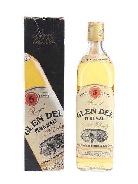 Glen Dee 5 Year Old Bottled 1990s - Seagram 70cl / 40%