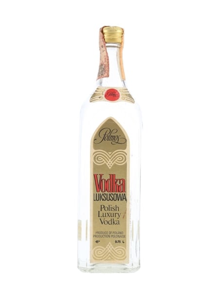 Polmos Luksusowa Vodka Bottled 1980s - Essevi 75cl / 45%