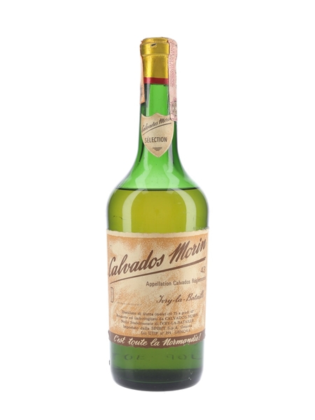 Morin Selection Calvados Bottled 1960s - Spirit 75cl / 43%