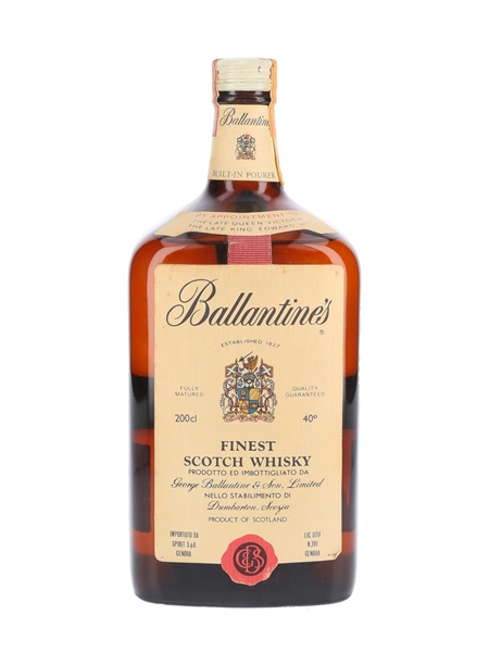 Ballantine's Finest Bottled 1980s - Large Format 200cl / 40%