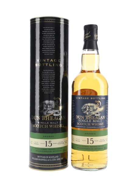 Ardbeg 2004 15 Year Old Bottled 2019 - Dun Bheagan 70cl / 58.6%