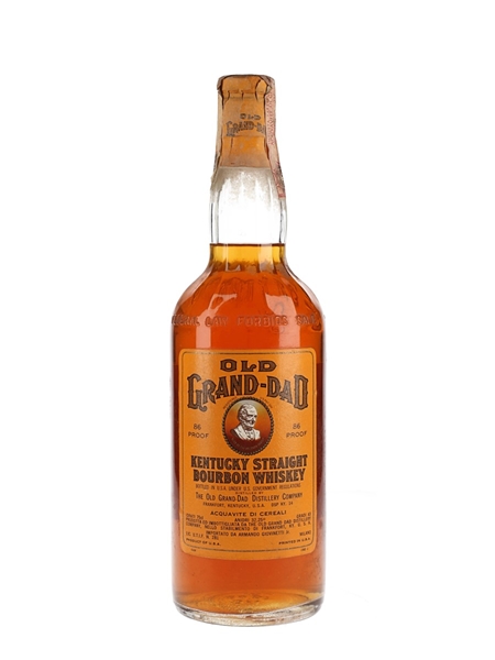 Old Grand Dad Bottled 1970s - Giovinetti 75cl / 43%