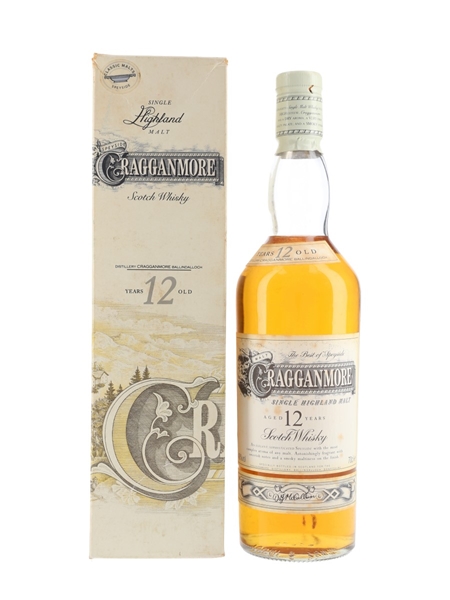 Cragganmore 12 Year Old Bottled 1990s 70cl / 40%