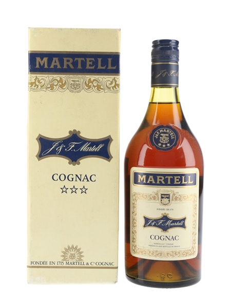 Martell 3 Star Bottled 1970s 70cl / 40%