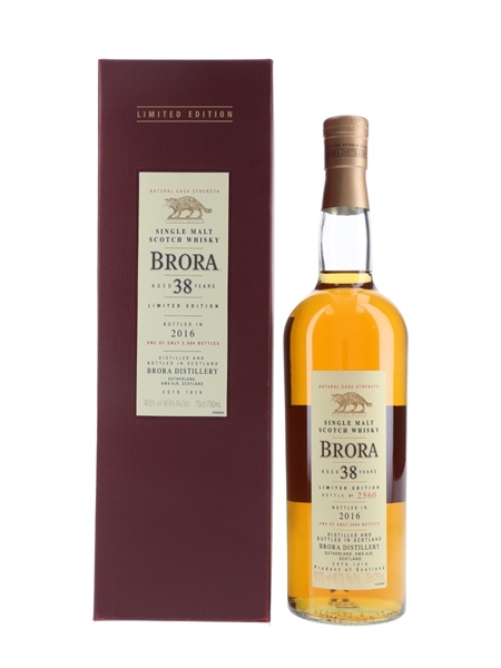 Brora38 Year Old Special Releases 2016 - 15th Release 75cl / 48.6%