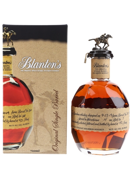 Blanton's Original Single Barrel No. 307 Bottled 2019 70cl / 46.5%