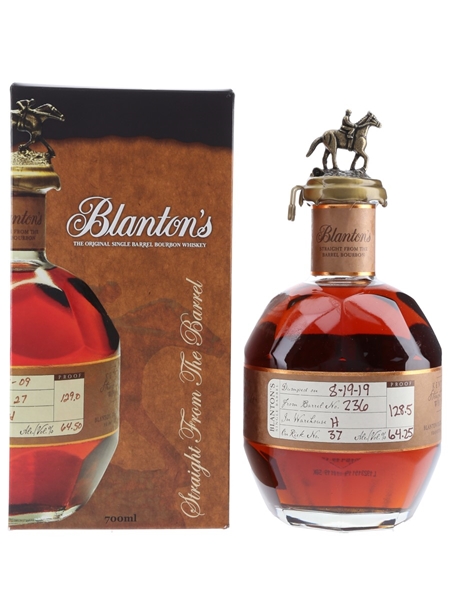 Blanton's Straight From The Barrel No. 236 Bottled 2019 70cl / 64.25%