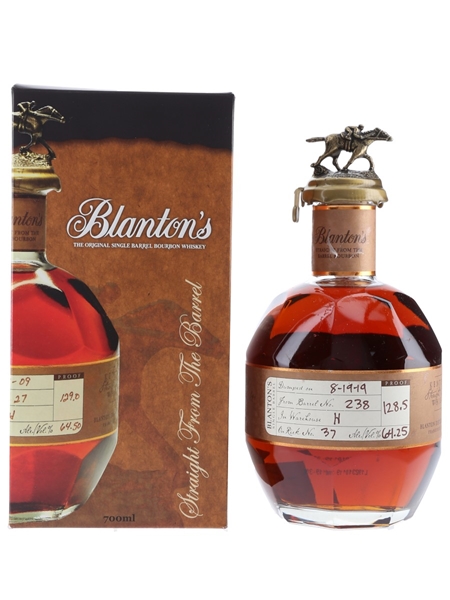 Blanton's Straight From The Barrel No. 238 Bottled 2019 70cl / 64.25%