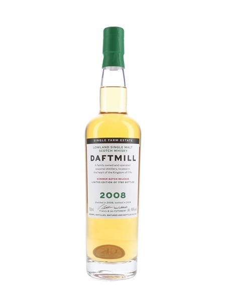 Daftmill 2008 Bottled 2019 - Summer Batch Release 70cl / 46%