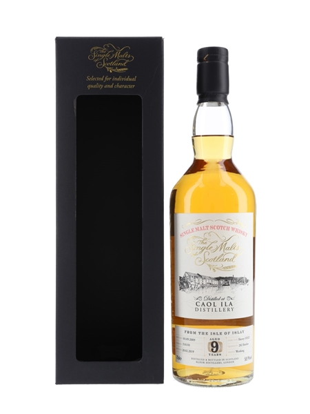 Caol Ila 2009 9 Year Old Cask 316101 Bottled 2019 - The Single Malts Of Scotland 70cl / 58.9%