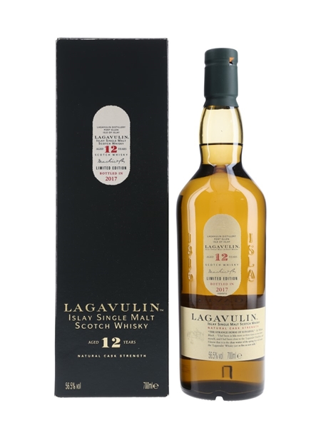 Lagavulin 12 Year Old Natural Cask Strength Special Releases 2017 70cl / 56.5%