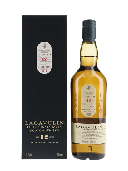 Lagavulin 12 Year Old Natural Cask Strength Special Releases 2018 70cl / 57.8%