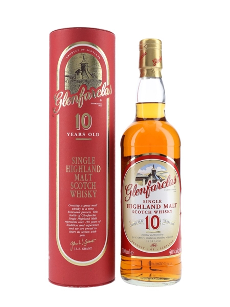 Glenfarclas 10 Year Old Bottled 1990s 70cl / 40%