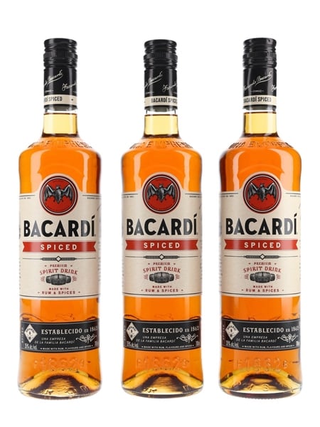 Bacardi Spiced  3 x 70cl / 35%