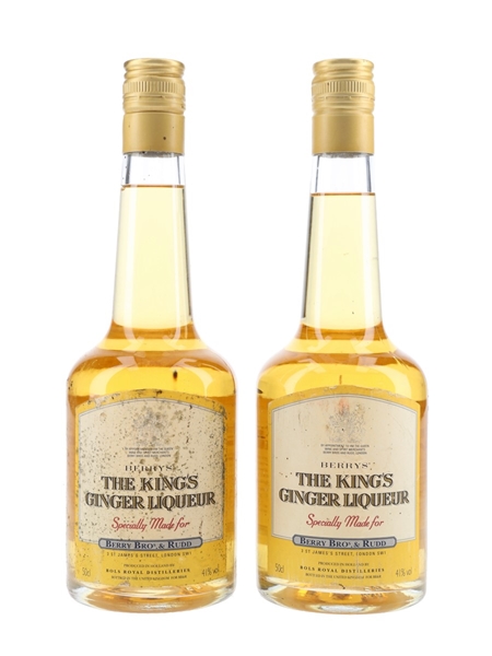 The King's Ginger Liqueur Berry Bros & Rudd 2 x 50cl / 41%