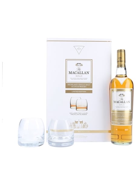 Macallan Gold Glass Pack The 1824 Series 70cl / 40%