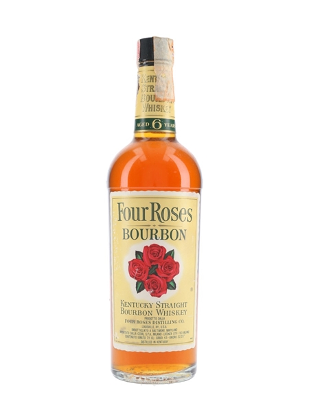 Four Roses 6 Year Old Bottled 1970s - Cedal 75cl / 43%