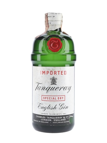 Tanqueray Special Dry Gin Bottled 1960s 75cl