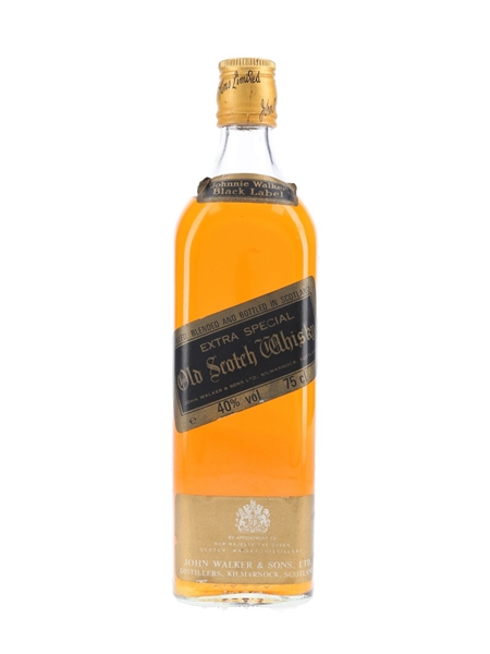 Johnnie Walker Black Label Bottled 1980s 75cl / 40%