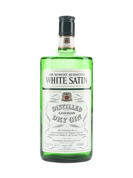 Sir Robert Burnett's White Satin Gin Bottled 1970s 75.7cl / 40%