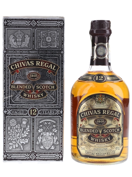 Chivas Regal 12 Year Old Seagram Thailand Limited 75cl / 43%