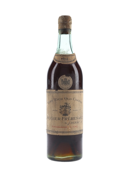 Augier Freres 1878 Cognac Bottled 1920s-1930s 75cl