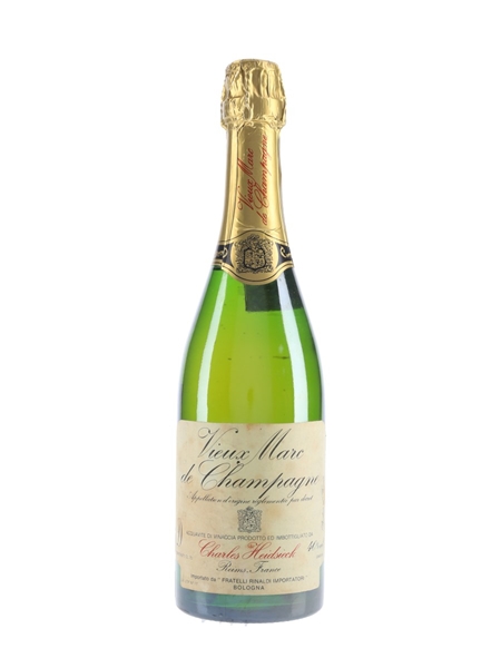 Charles Heidsieck Vieux Marc De Champagne Bottled 1990s - Rinaldi 70cl / 40%